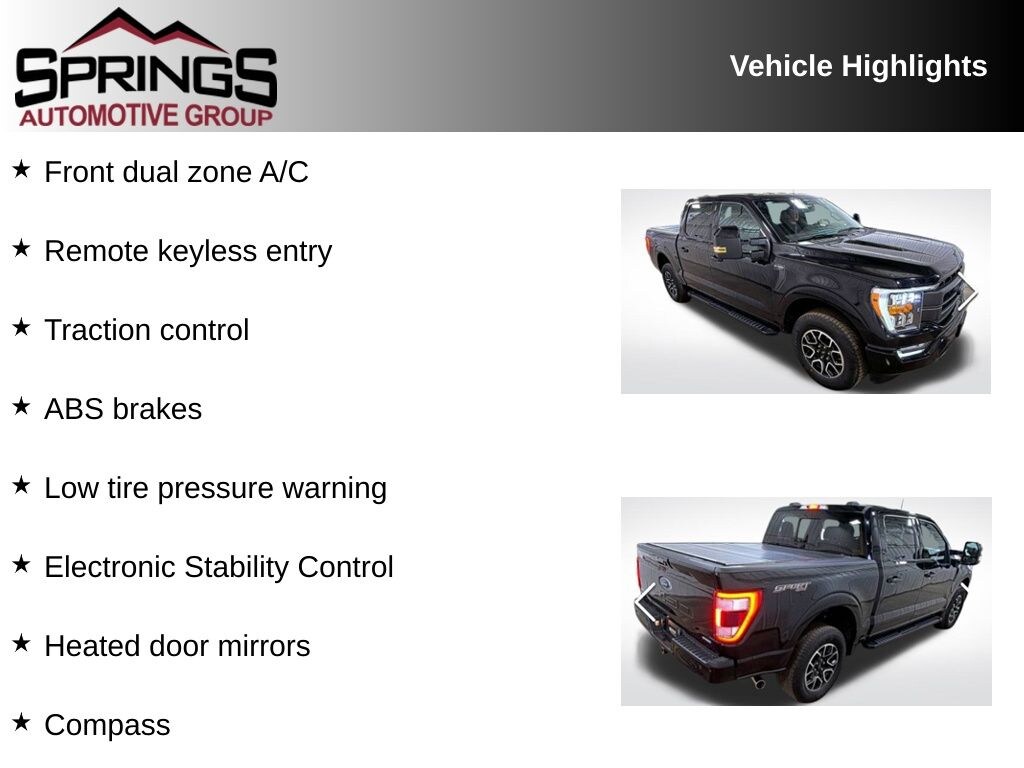 Used 2023 Ford F-150 Truck SuperCrew Cab