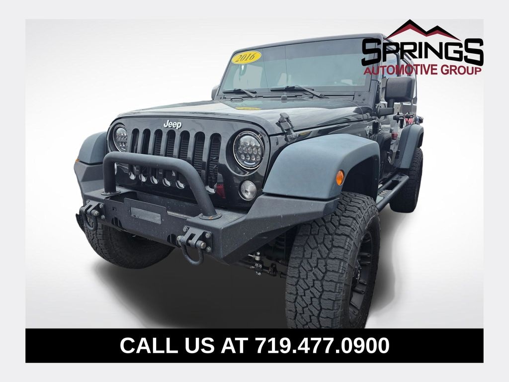 Used 2016 Jeep Wrangler JK Unlimited Sport 4X4 SUV