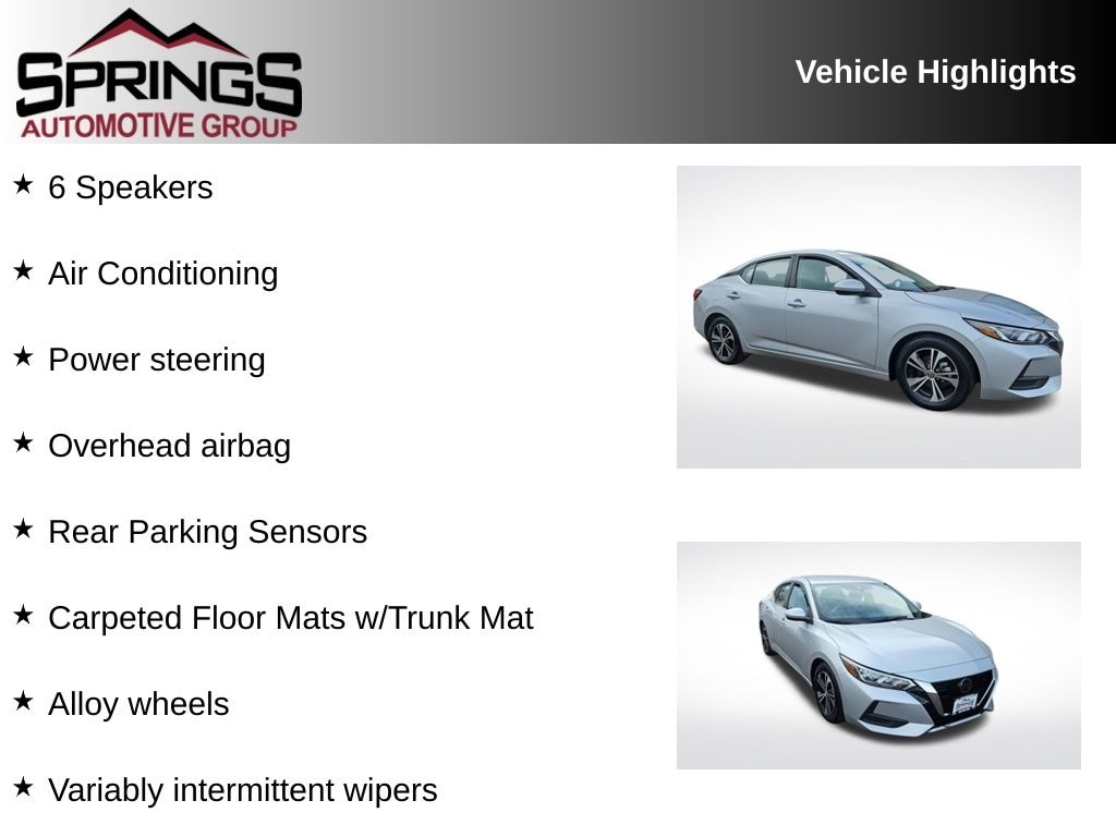 Used 2023 Nissan Sentra SV Sedan