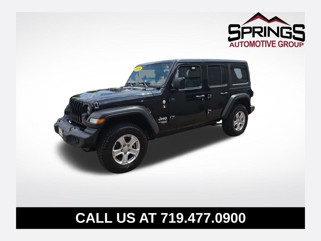 Used 2020 Jeep Wrangler Unlimited Sport SUV