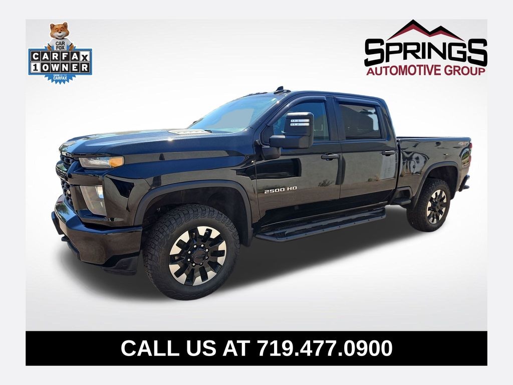 Used 2020 Chevrolet Silverado 2500HD Custom Truck Crew Cab