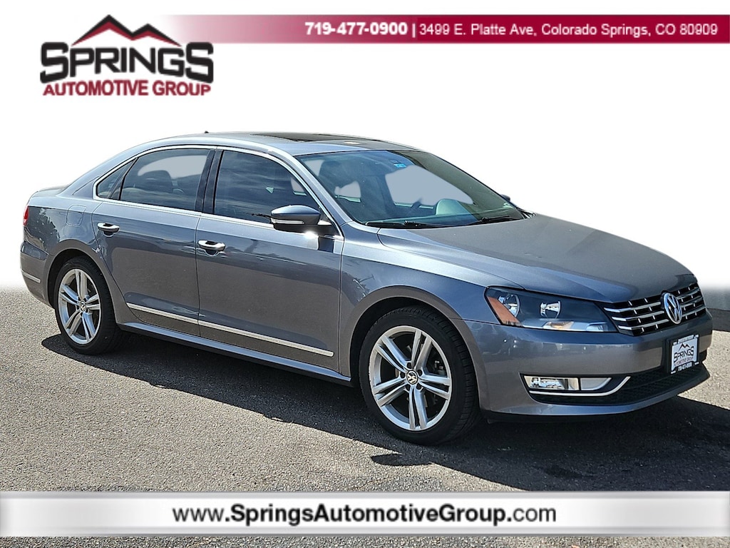 Used 2015 Volkswagen Passat 2.0L TDI SEL Premium Sedan