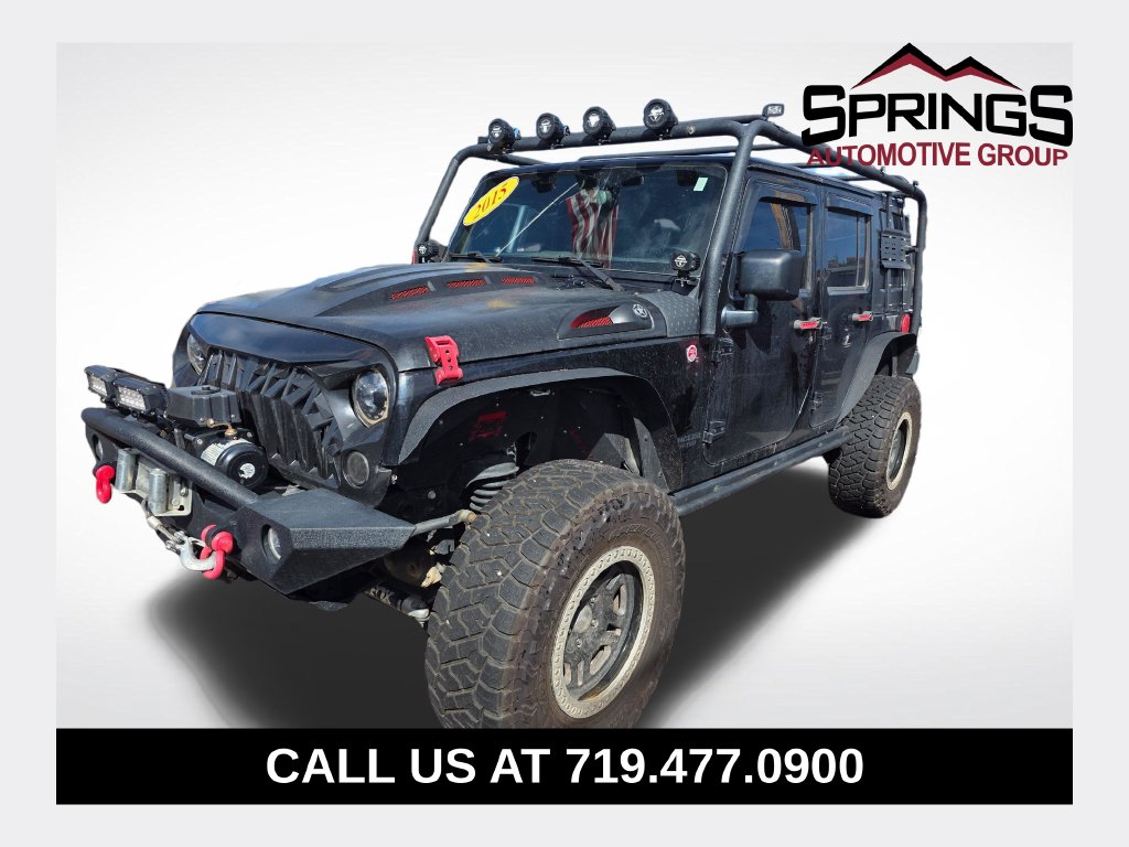 Used 2015 Jeep Wrangler Unlimited Rubicon 4x4 SUV