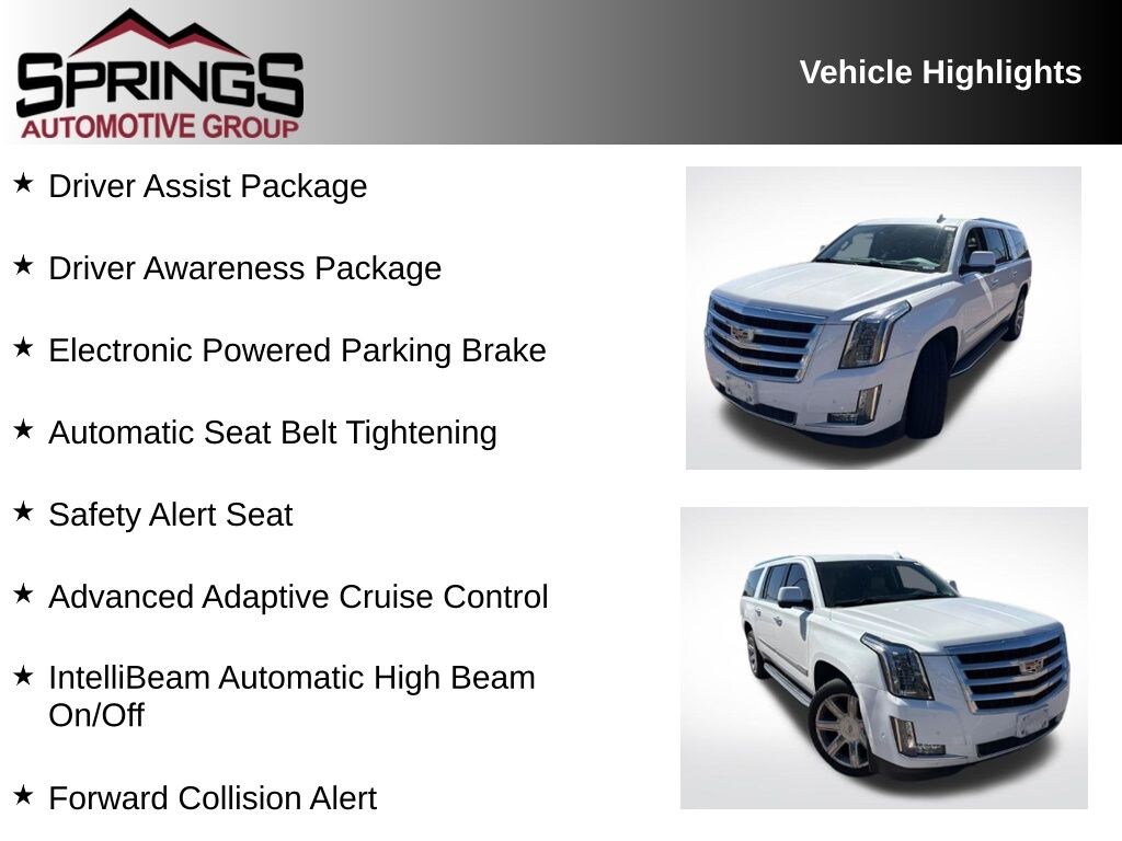 Used 2020 CADILLAC Escalade ESV Premium Luxury SUV