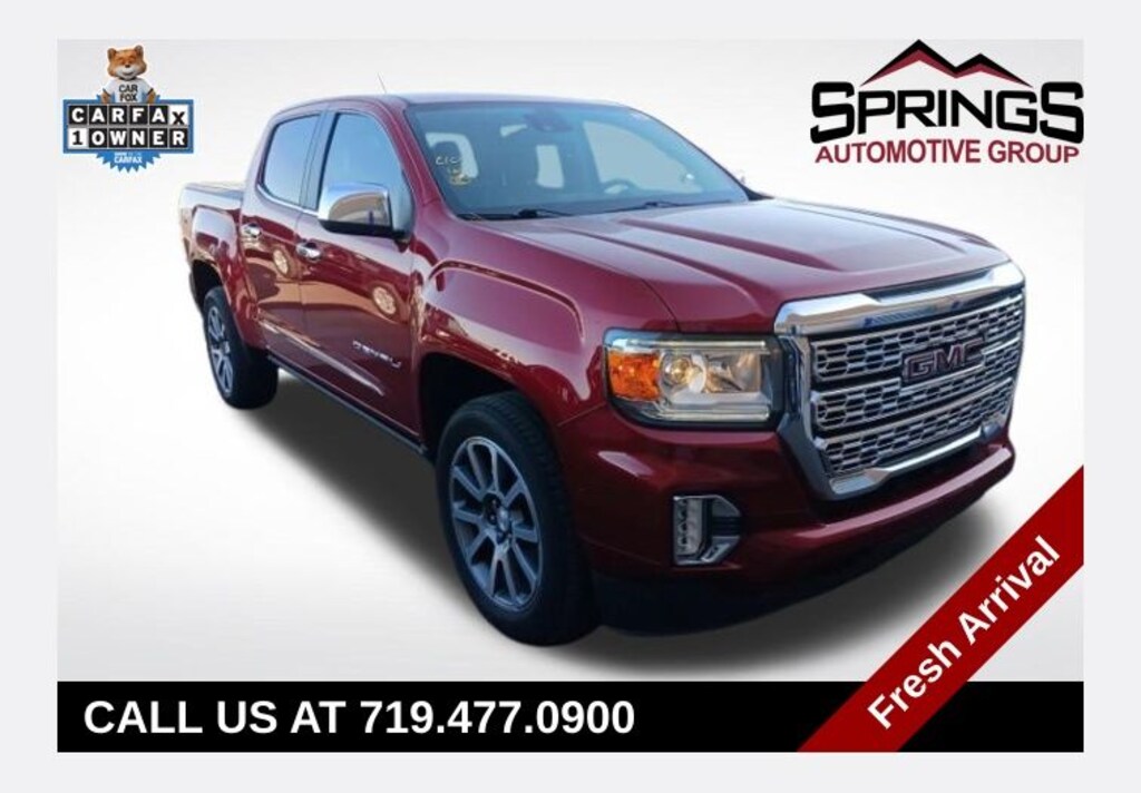 Used 2022 GMC Canyon Denali Truck Crew Cab