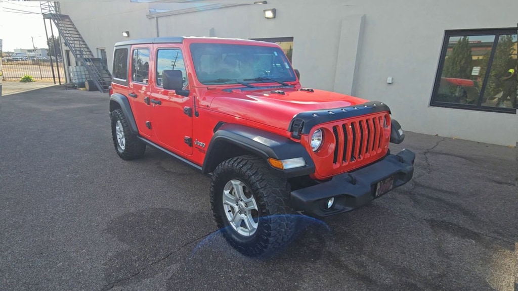 Used 2020 Jeep Wrangler Unlimited Sport S Convertible