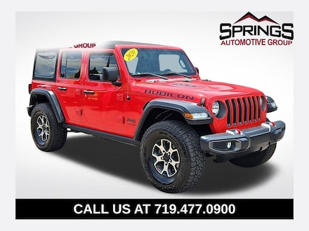 2020 Jeep Wrangler Unlimited Rubicon SUV P9738A