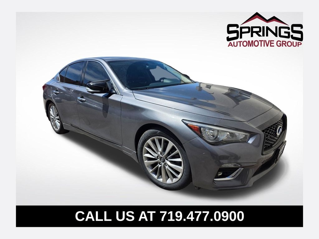 Used 2021 INFINITI Q50 3.0t LUXE Sedan