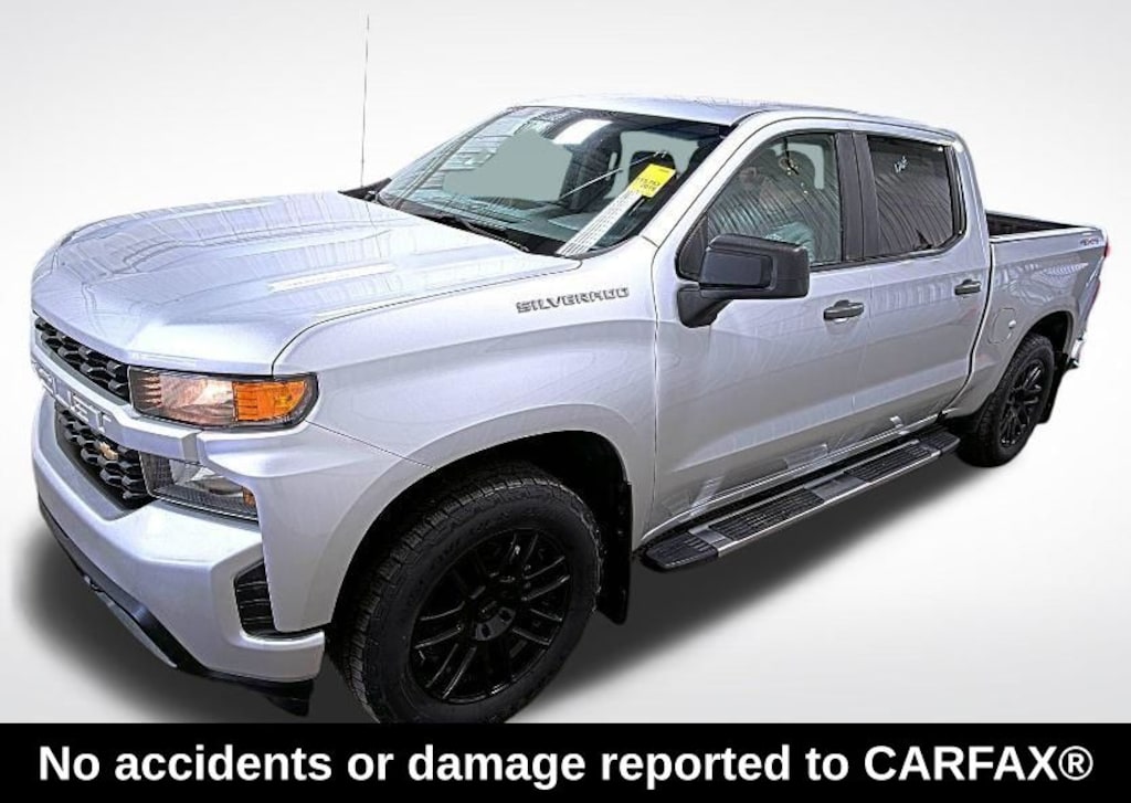Used 2019 Chevrolet Silverado 1500 Silverado Custom Truck Crew Cab