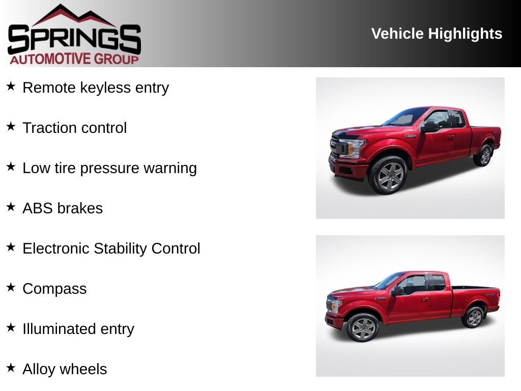 Used 2018 Ford F-150 XLT Truck SuperCab Styleside