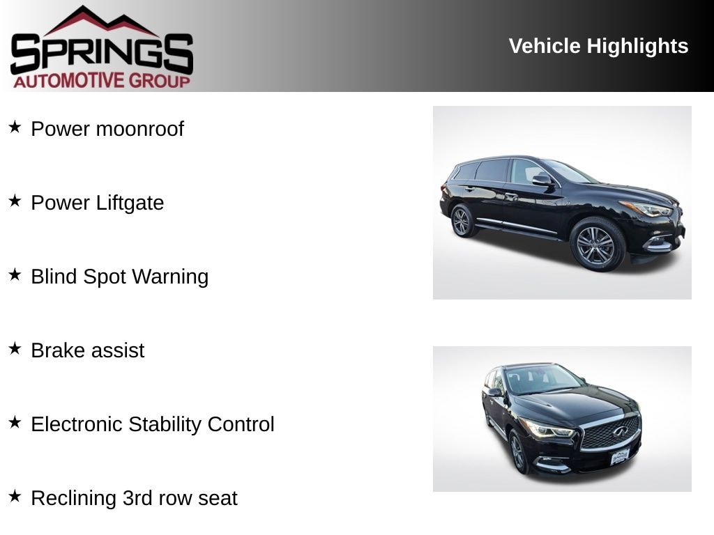 Used 2020 INFINITI QX60 PURE SUV