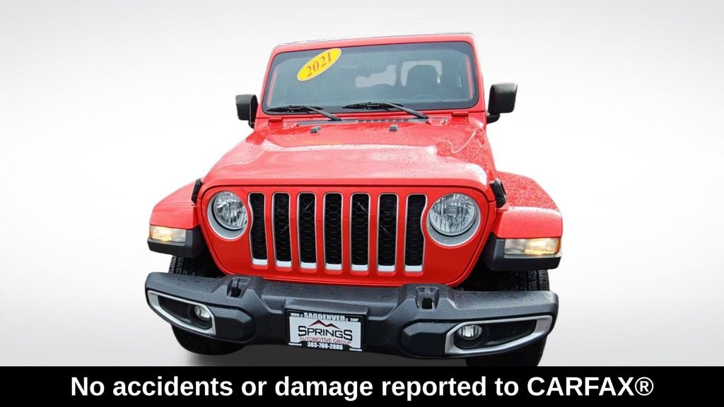 Used 2021 Jeep Gladiator Overland Truck Crew Cab