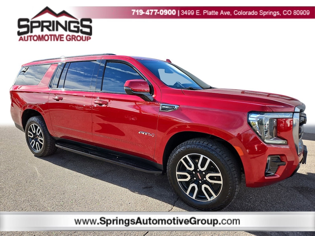 Used 2021 GMC Yukon XL AT4 SUV