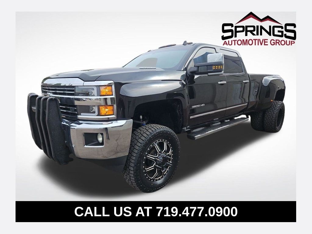 Used 2015 Chevrolet Silverado 3500HD LTZ Truck Crew Cab