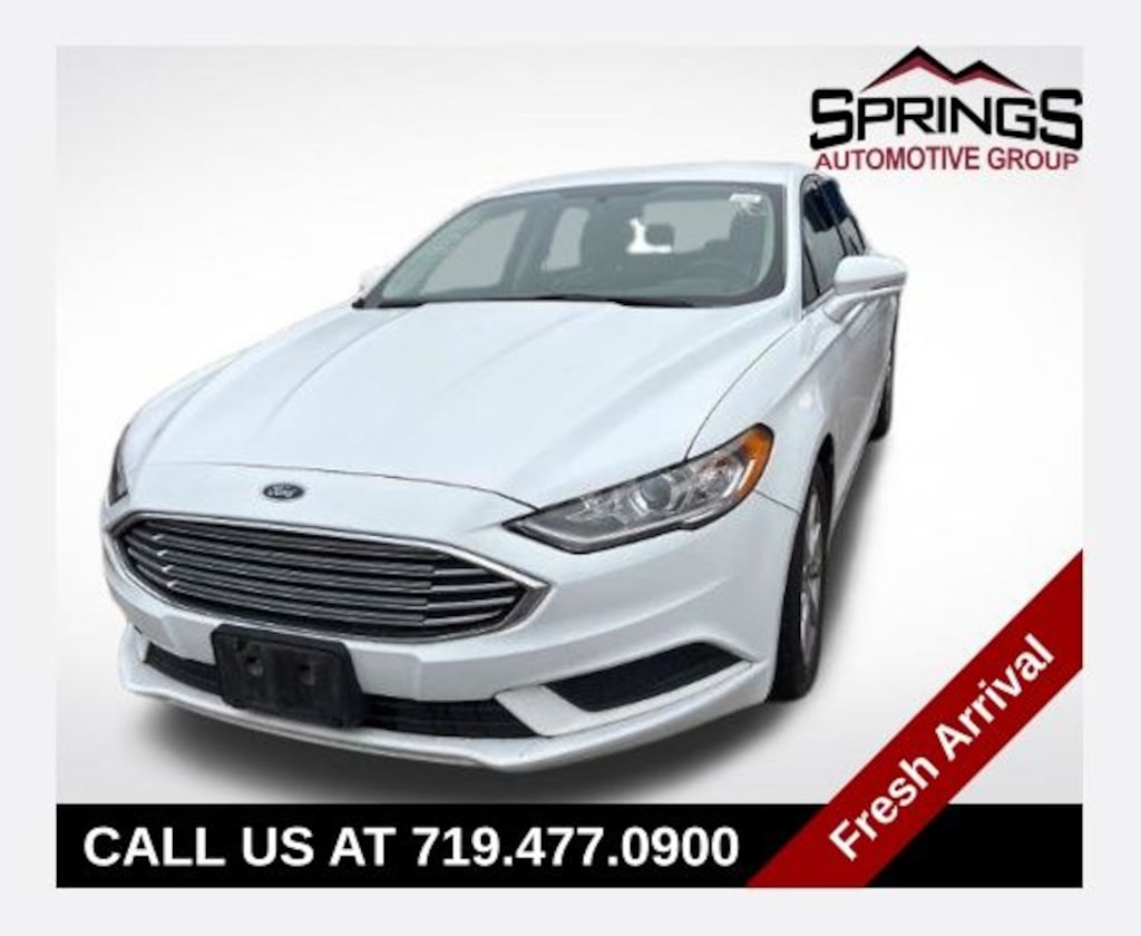 Used 2017 Ford Fusion SE Sedan