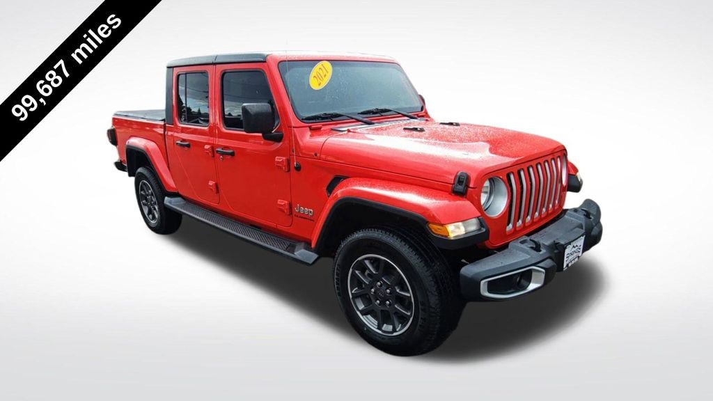 Used 2021 Jeep Gladiator Overland Truck Crew Cab