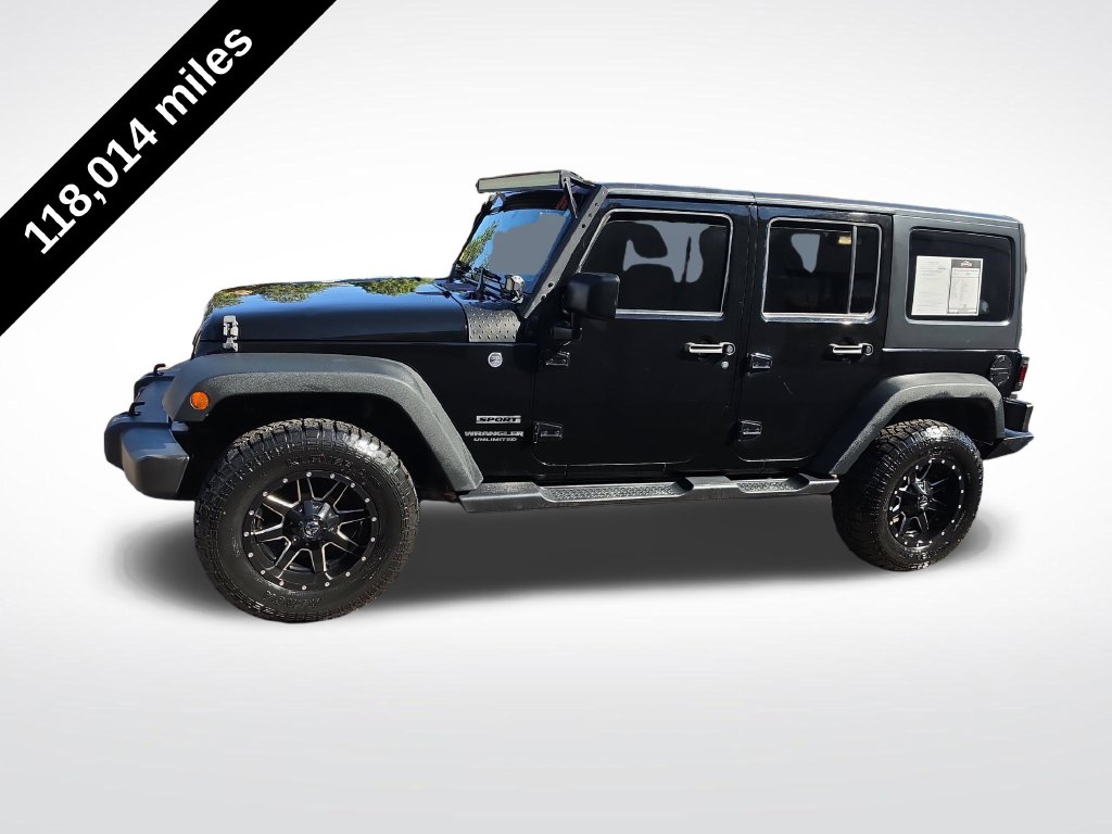 Used 2017 Jeep Wrangler JK Unlimited Sport 4x4 SUV