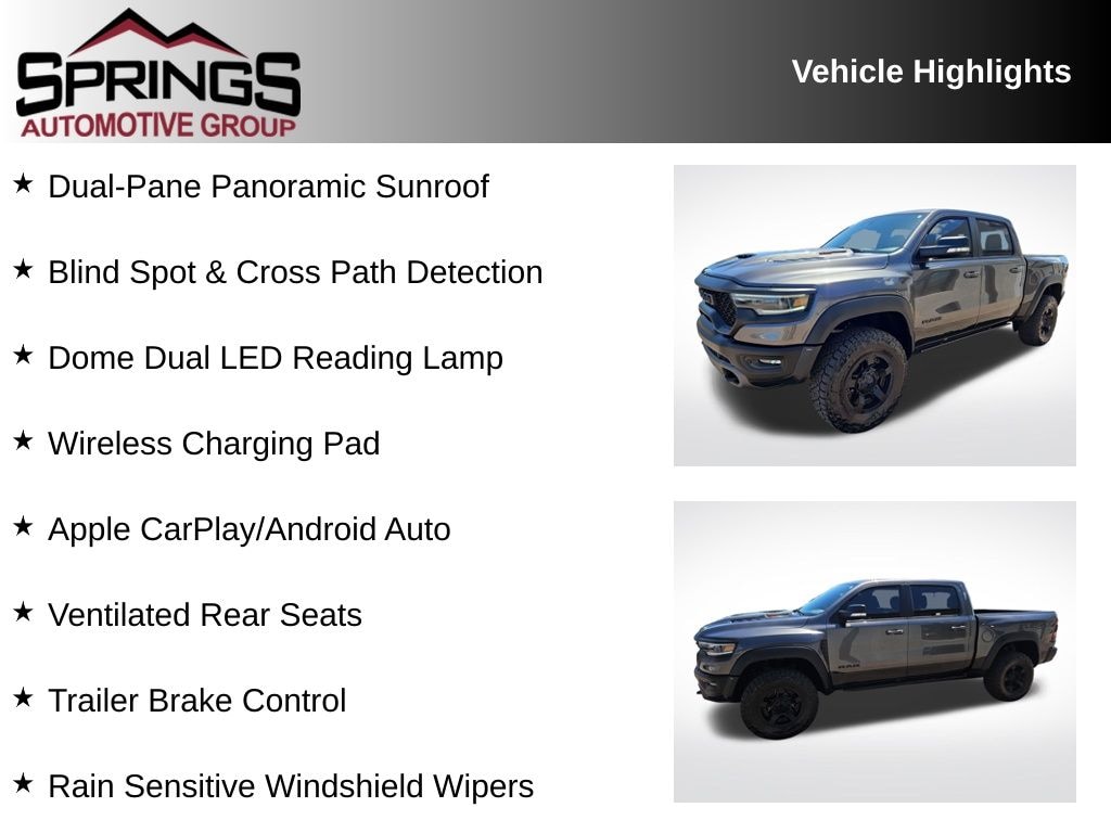 Used 2022 Ram 1500 TRX Truck Crew Cab