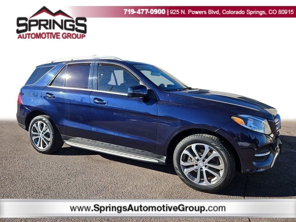 Used 2016 Mercedes-Benz GLE 350 4MATIC SUV
