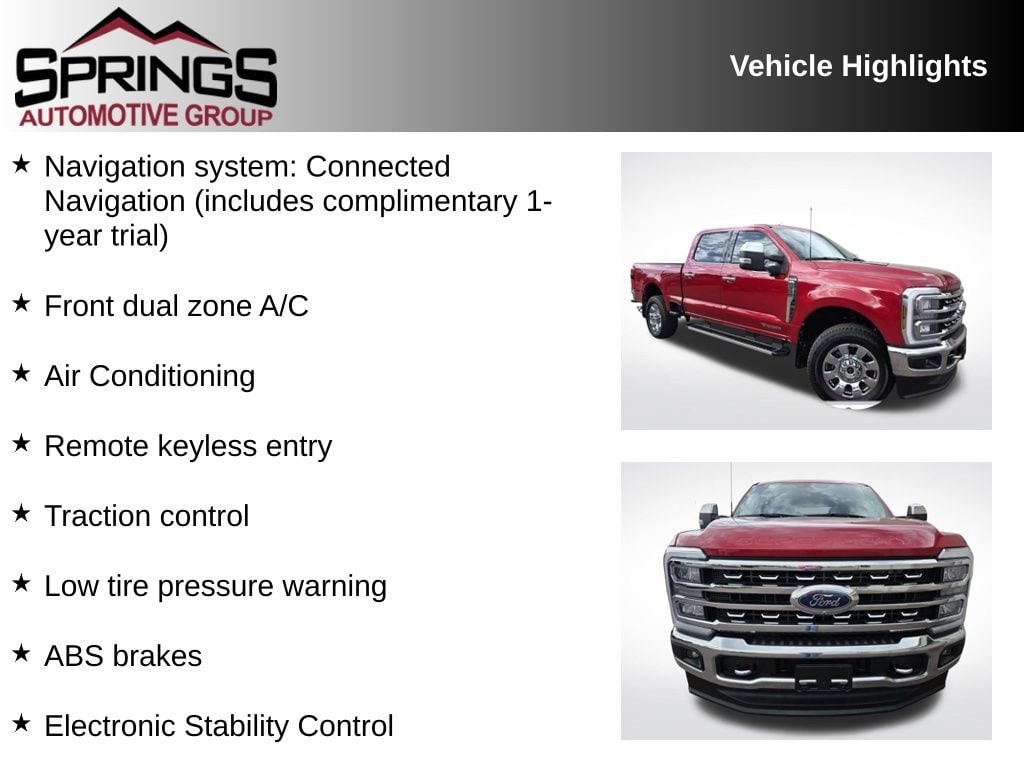 Used 2024 Ford F-350 Lariat Truck Crew Cab