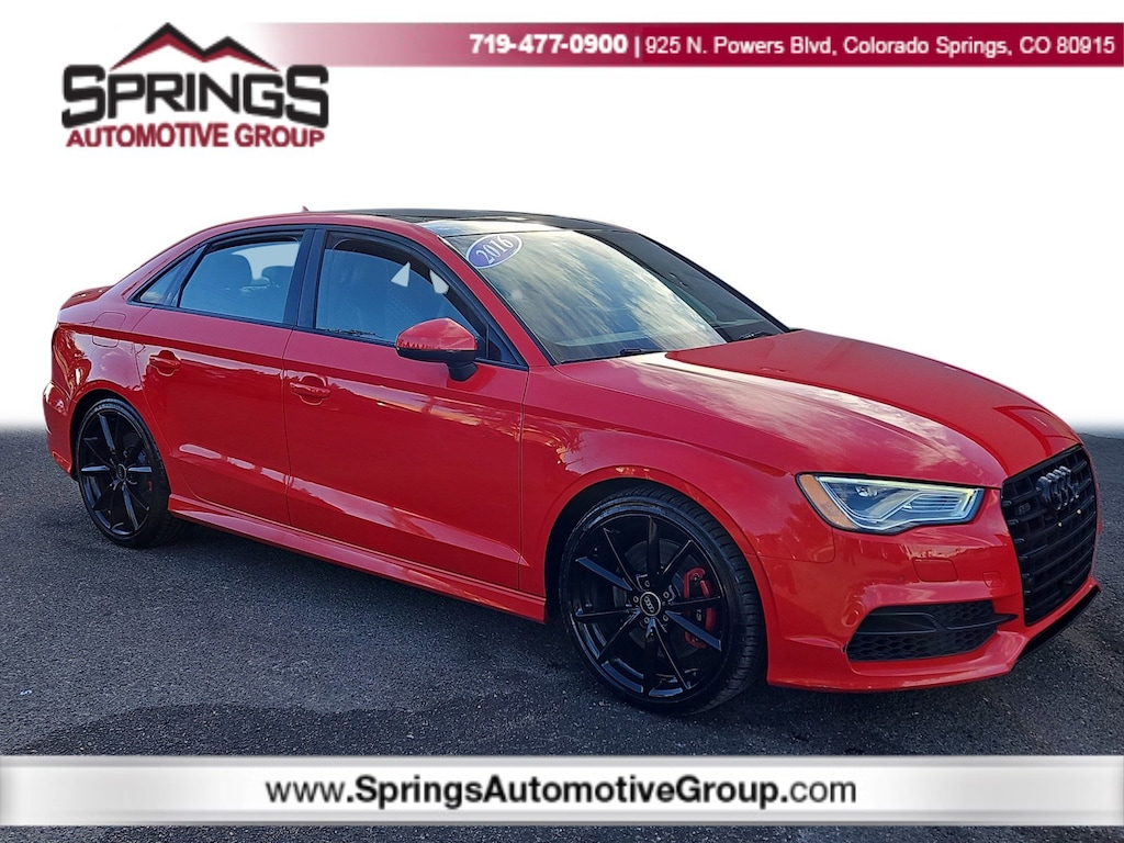 Used 2016 Audi S3 2.0T Premium Plus Sedan