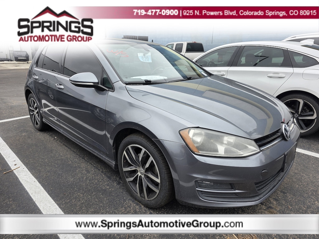 Used 2015 Volkswagen Golf TSI S 4-Door Hatchback