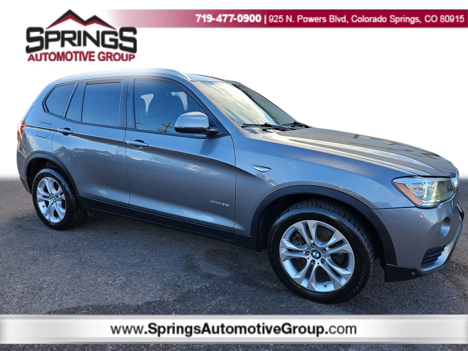 2015 BMW X3 xDrive35i