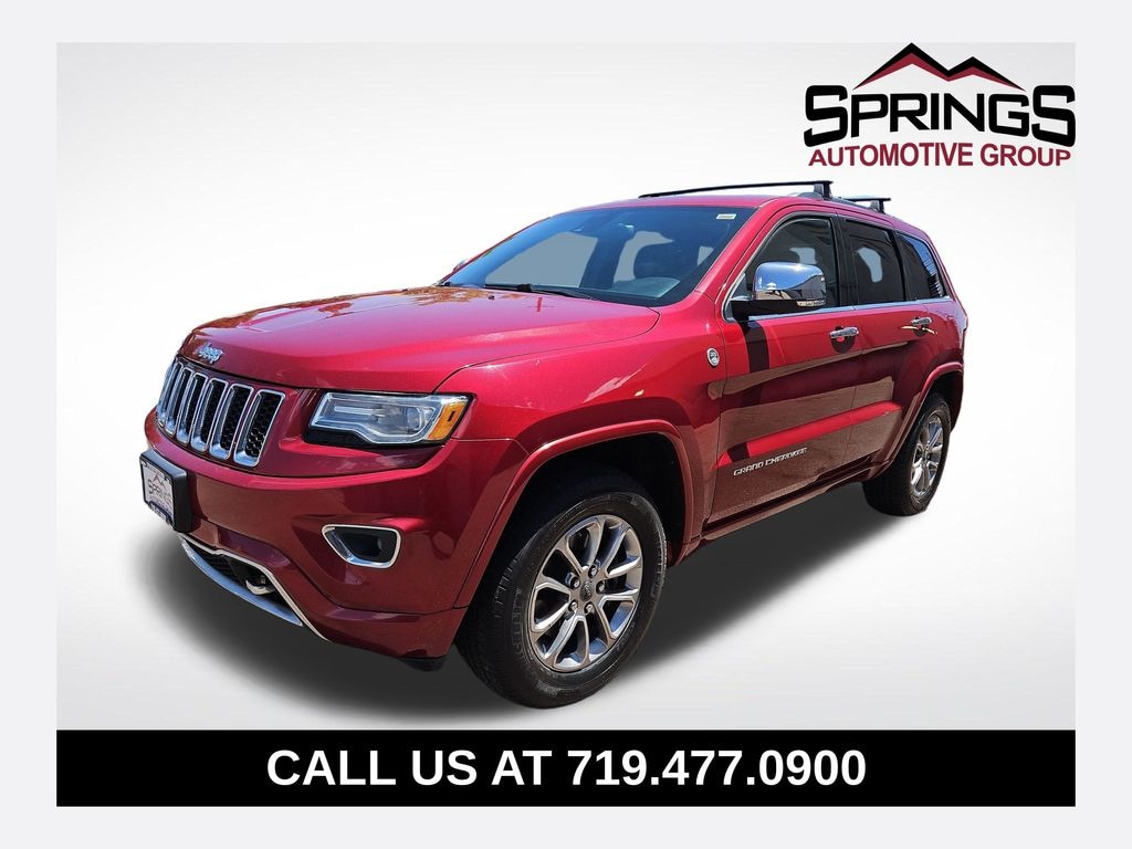 Used 2015 Jeep Grand Cherokee Overland 4x4 SUV