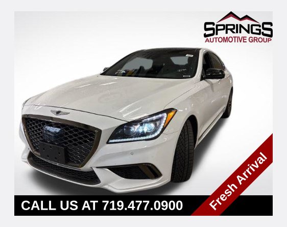 2019 GENESIS G80 Sport