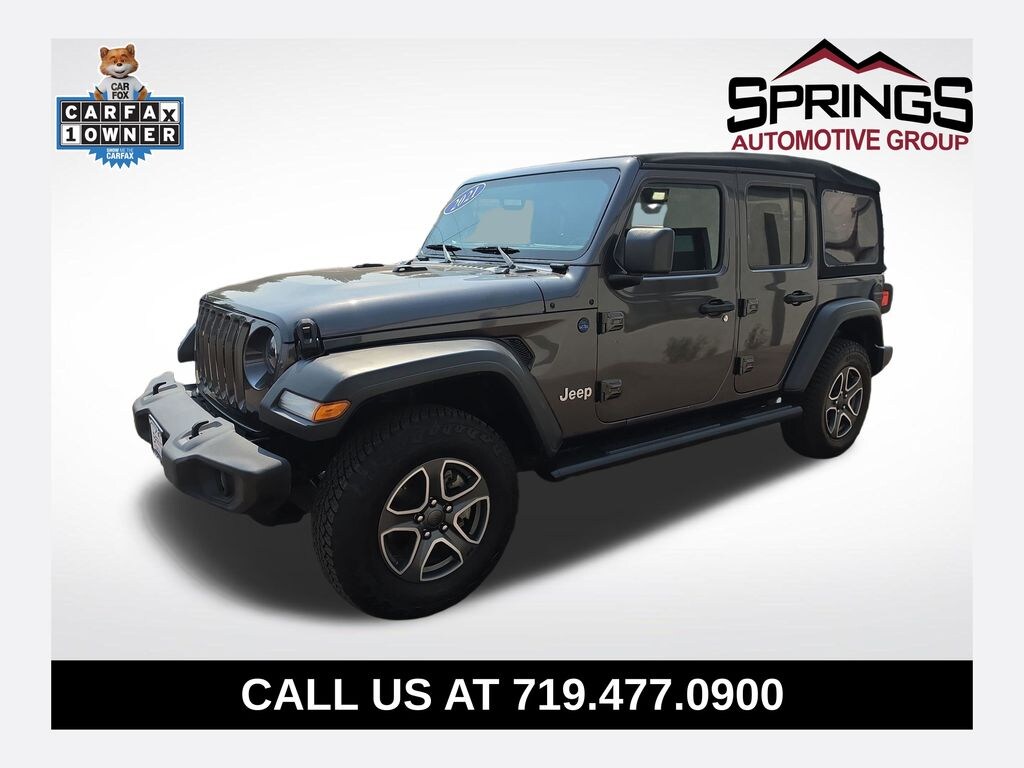 Used 2021 Jeep Wrangler Unlimited Sport SUV
