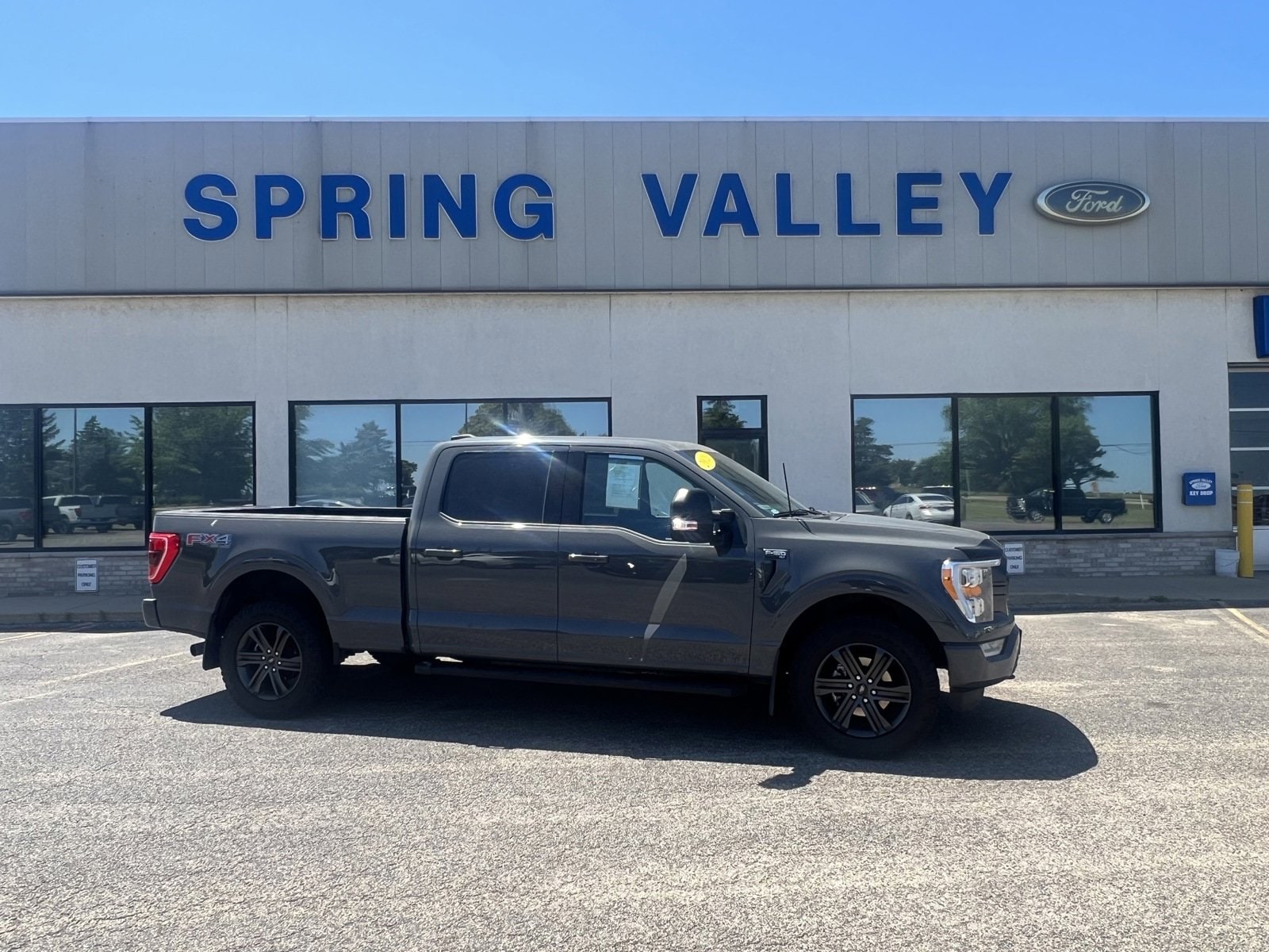 Used 2021 Ford F-150 XLT with VIN 1FTFW1E85MKD71601 for sale in Spring Valley, IL