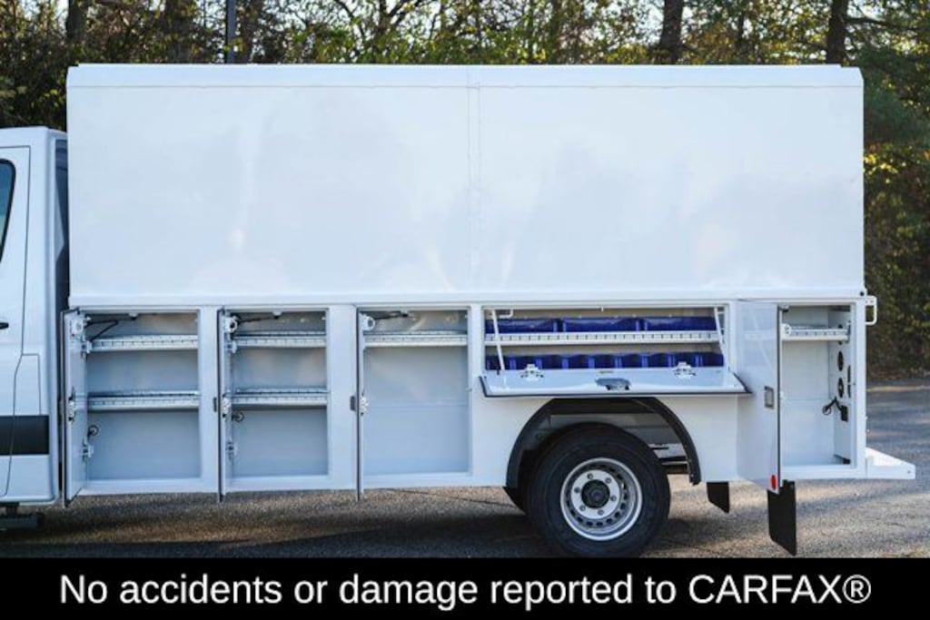 Used 2023 Mercedes-Benz Sprinter 3500XD Service Body Standard Roof 4-Cyl Diesel HO Service Body