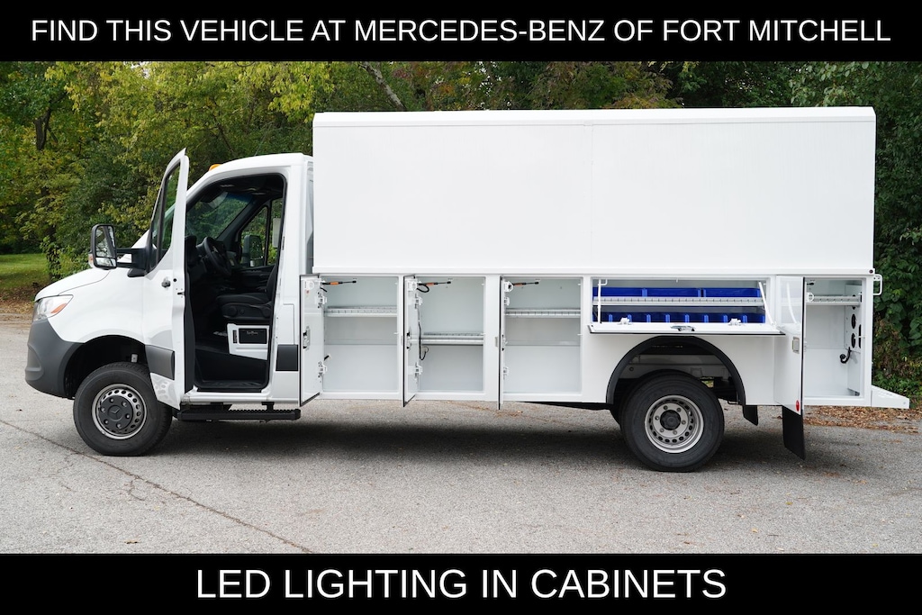 Used 2023 Mercedes-Benz Sprinter 3500XD Service Body Standard Roof 4-Cyl Diesel HO Service Body
