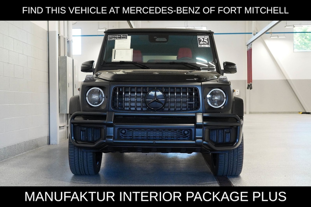 Certified 2025 Mercedes-Benz AMG G 63 4MATIC SUV