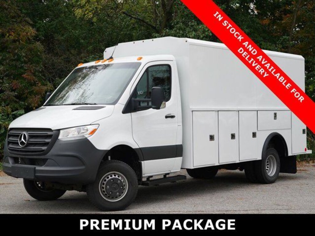 Used 2023 Mercedes-Benz Sprinter 3500XD Chassis Standard Roof 4-Cyl Diesel HO Truck 170" WB RWD
