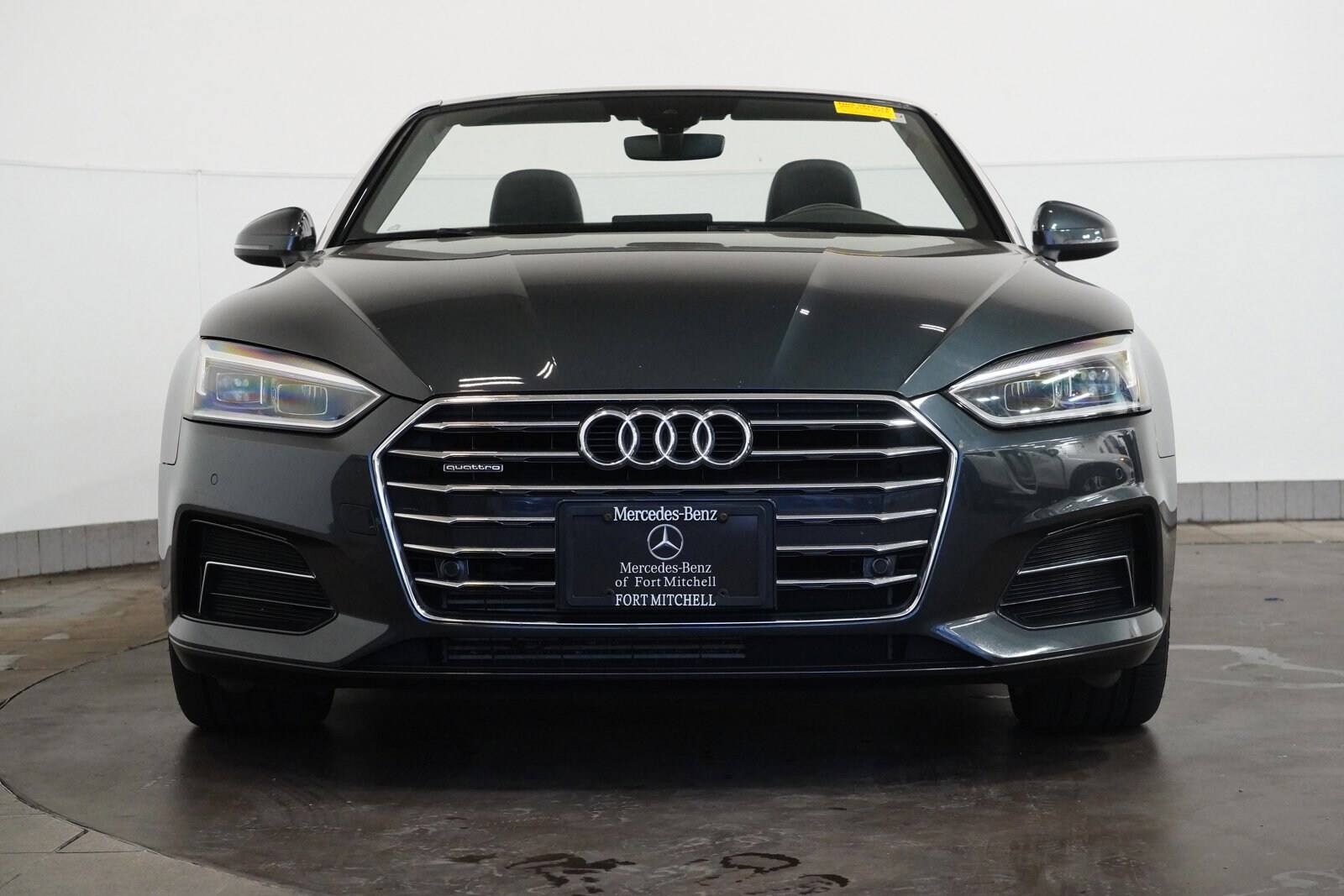 Used 2018 Audi A5 Cabriolet Premium Plus with VIN WAUYNGF58JN003035 for sale in Fort Mitchell, KY