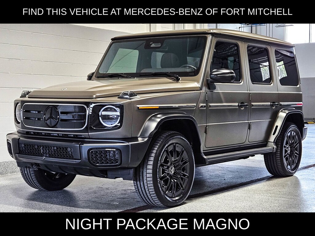 Certified 2025 Mercedes-Benz G-Class G 580e 4MATIC SUV