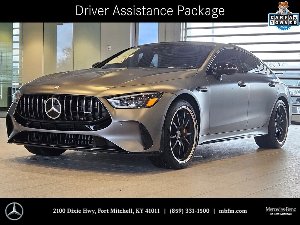 Certified 2024 Mercedes-Benz AMG GT 63 4-Door S E Performance Hatchback