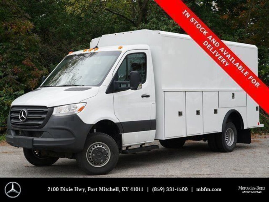 Used 2023 Mercedes-Benz Sprinter 3500XD Standard Roof 4-Cyl Diesel HO Truck 144" WB RWD