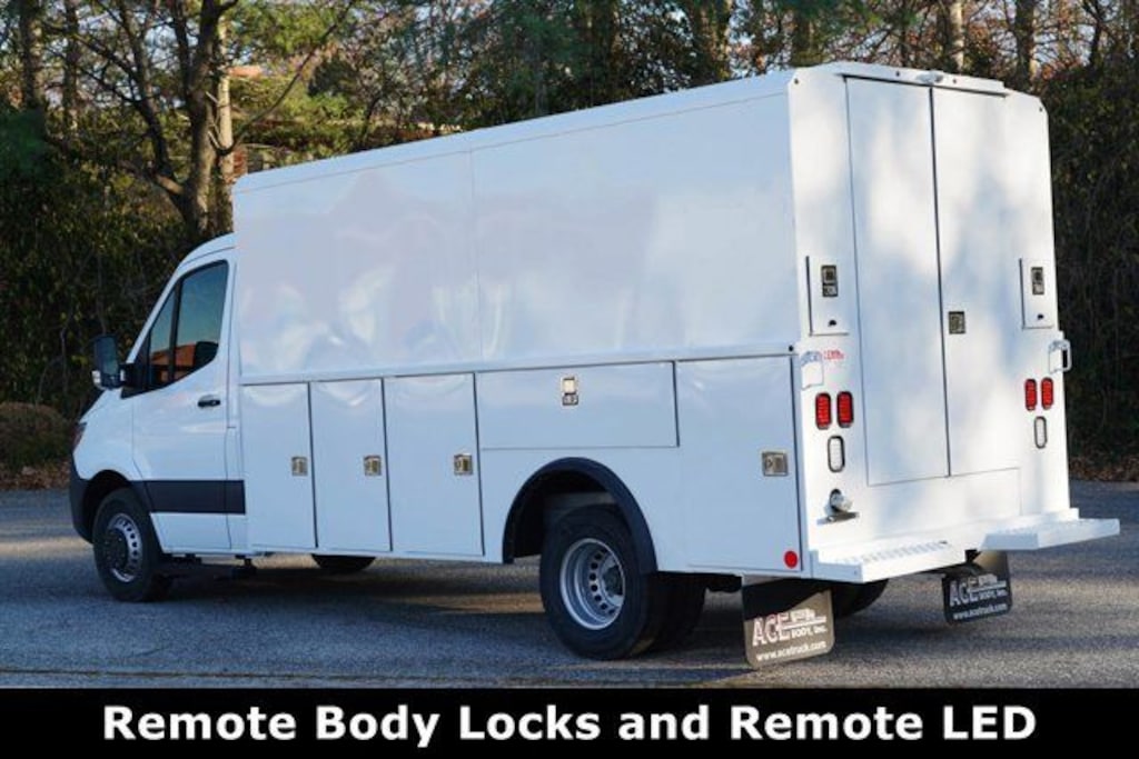 Used 2023 Mercedes-Benz Sprinter 3500XD Service Body Standard Roof 4-Cyl Diesel HO Service Body