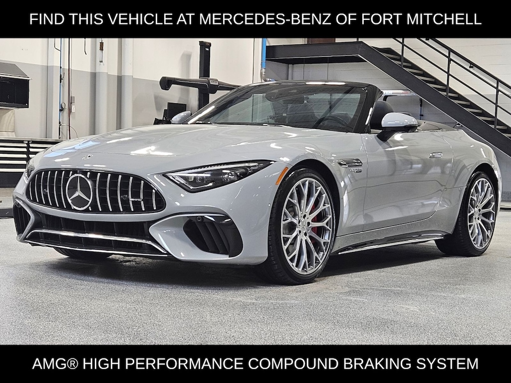 Certified 2022 Mercedes-Benz AMG SL 55 4MATIC Convertible