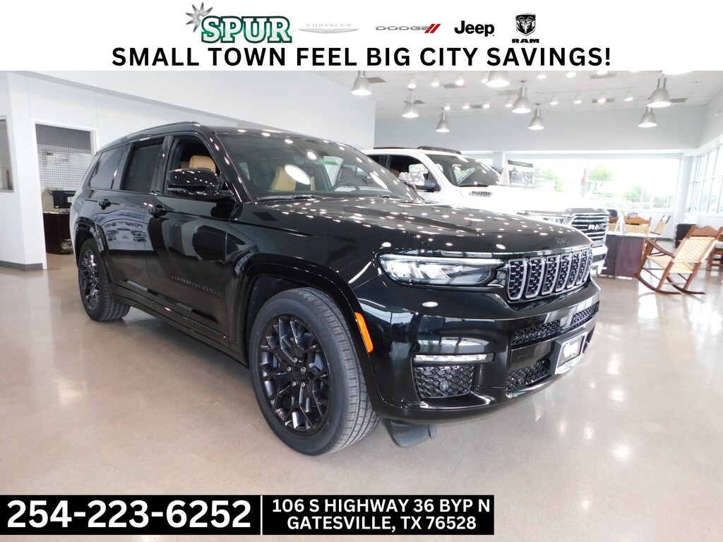 New 2024 Jeep Grand Cherokee L SUMMIT RESERVE 4X4 For Sale Gatesville TX