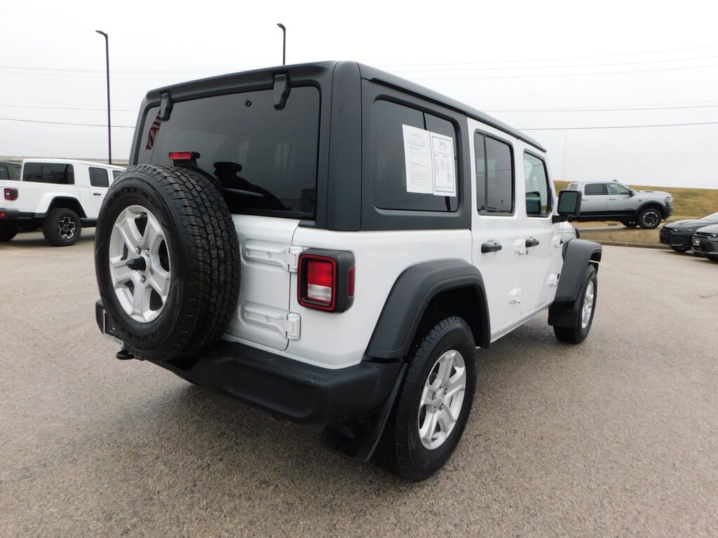 Used 2021 Jeep Wrangler Unlimited Sport RHD For Sale Gatesville TX