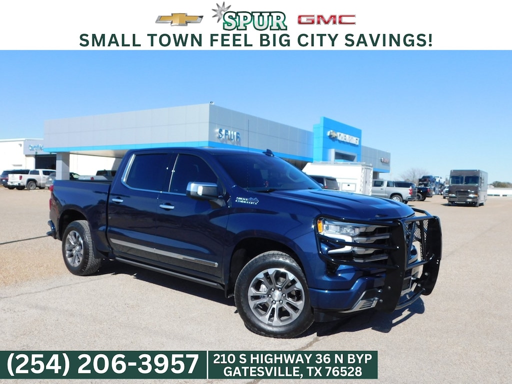 Used 2022 Chevrolet Silverado 1500 High Country For Sale Gatesville TX