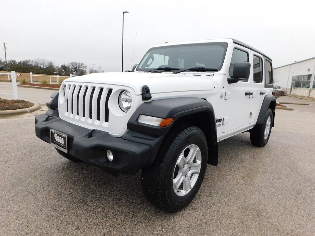 Used 2021 Jeep Wrangler Unlimited Sport RHD For Sale Gatesville TX