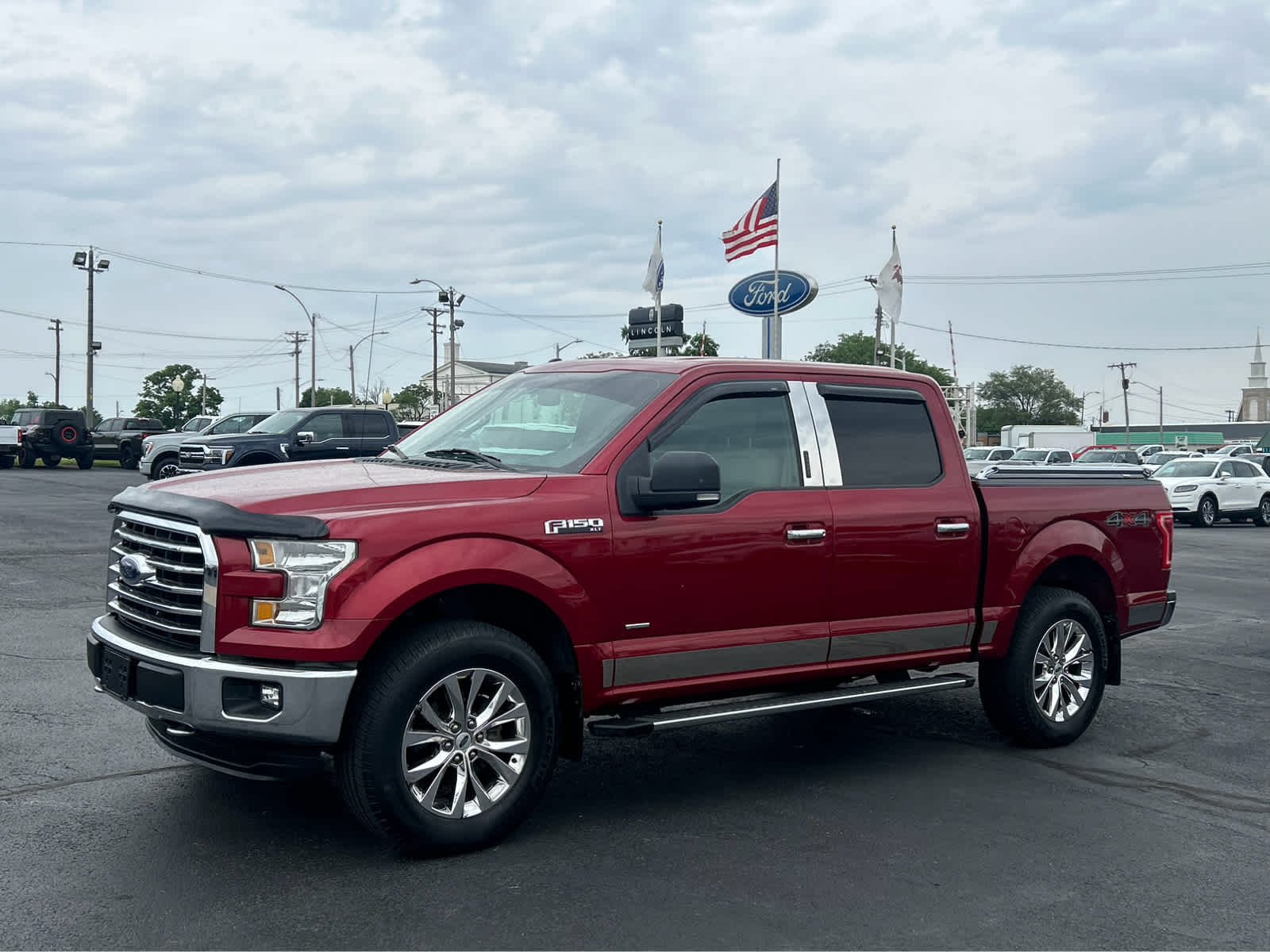Used 2015 Ford F-150 XLT with VIN 1FTEW1EG4FFA69571 for sale in Mount Vernon, IL