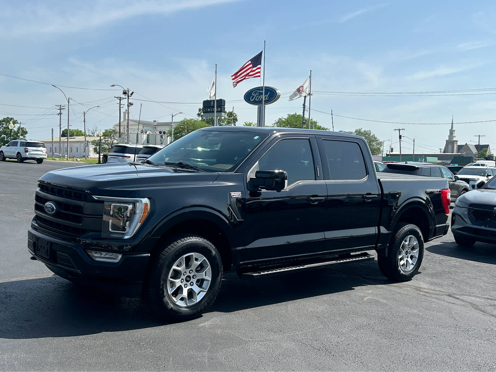 Used 2023 Ford F-150 Lariat with VIN 1FTFW1E86PFC38827 for sale in Mount Vernon, IL