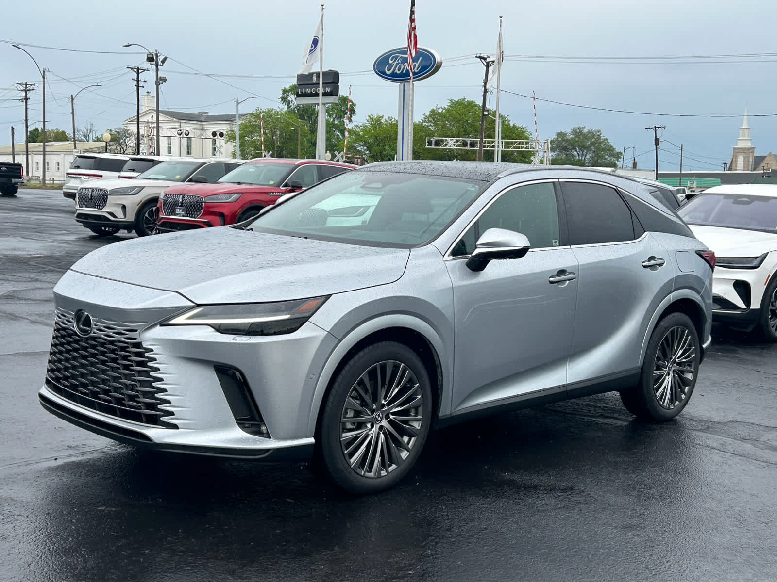 Used 2023 Lexus RX Hybrid 350h with VIN 2T2BBMCA4PC008547 for sale in Mount Vernon, IL
