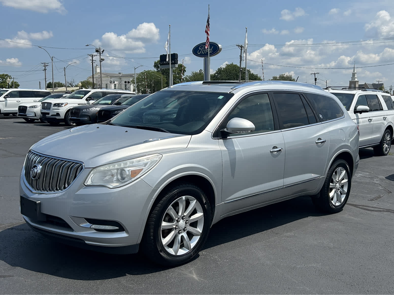 Used 2014 Buick Enclave Leather with VIN 5GAKRBKD4EJ299179 for sale in Mount Vernon, IL