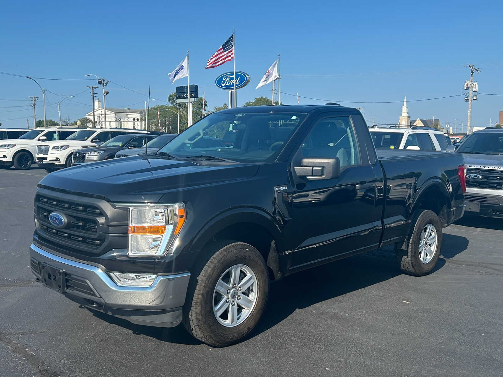 Used 2021 Ford F-150 XL with VIN 1FTMF1EB5MKF07454 for sale in Mount Vernon, IL